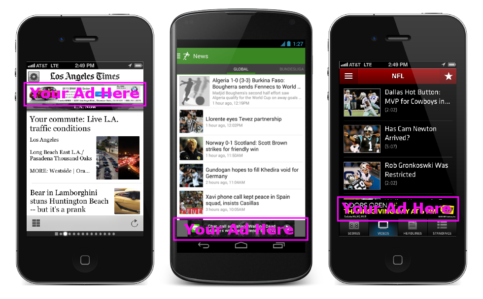 Риа приложение андроид. Реклама приложения. Баннеры мобильная реклама. Реклама в приложениях Android. Мобильное приложение баннер.